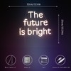 "The Future Is Bright" Neon Sign, Positive Quotes Decorative Neon