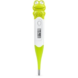 Weinberger Digital Fever Thermometer with Flexible Tip Baby & Children | Thermometer Fever for Rectal & Oral Use | Fever Alarm, Waterproof, Memory Function