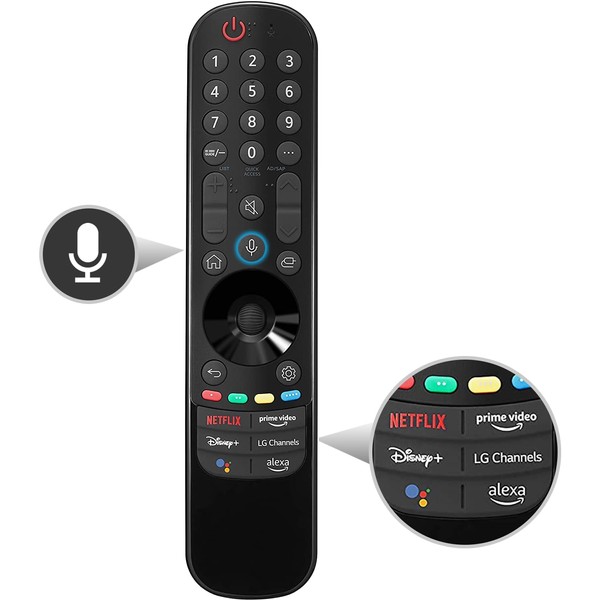 Magic Remote AN-MR22GA Replacement LG Smart TV Remote with Alexa