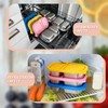 2 Pack Stainless Steel Snack Containers for Kids & Adults