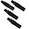 Quick Release Adaptor Aluminium Black Quick Release for Bite Alarms