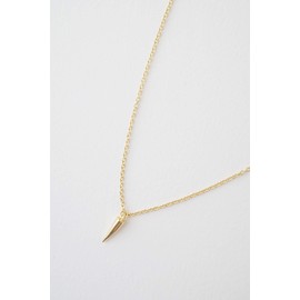 Honeycat Mini Spike Necklace in Gold, Rose Gold, or Silver | Minimalist, Delicate Jewelry