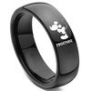 XAHH His and Hers Matching Set Couple Titanium Steel Rings