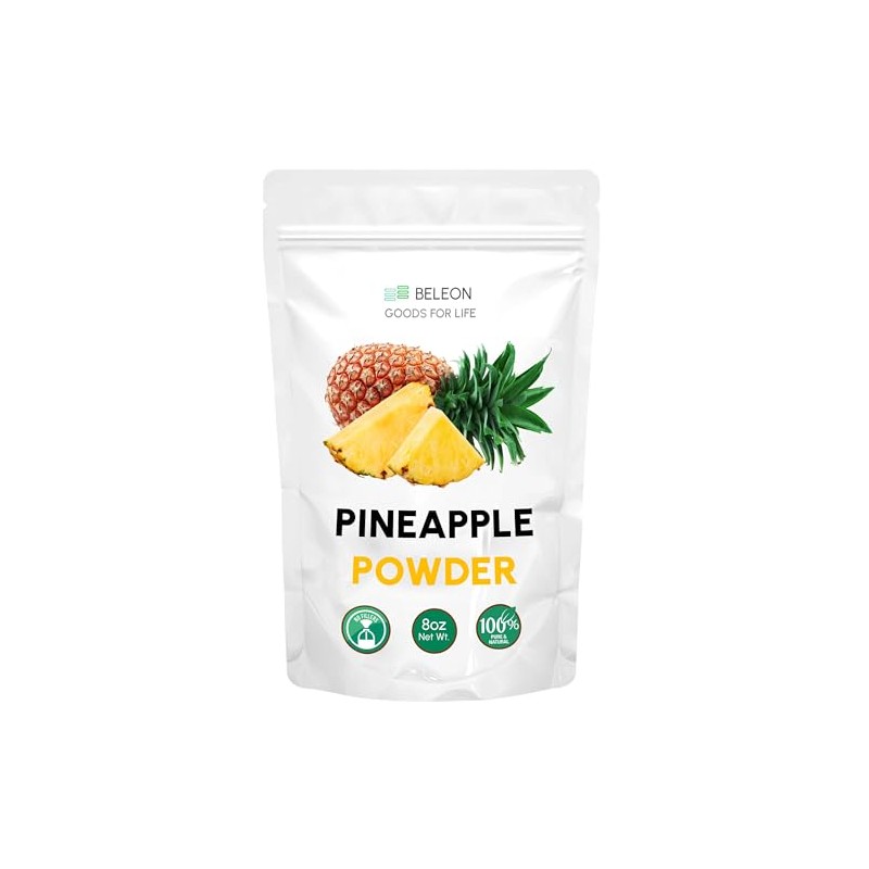Pineapple Powder 8 oz - Pure All Natural Pineapple Powder