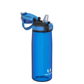 Super Sparrow TouchSip Water Bottle, 750 ml, BPA-Free, Ideal Sports Bottle, Straw Tritan Bottle for Sports, Outdoor and Camping, Lightweight, Sustainable