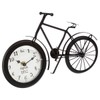 Atmosphera Original Clock Shape Bicycle Colour: Black