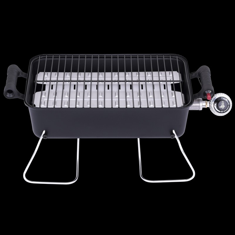 Char-Broil 11000 BTU 1-Burner Deluxe Portable Tabletop BBQ Propane Gas