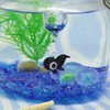 フォーカート かわいい手作り ガラス細工 浮玉 黒 金魚 幅:20 玉:20mm