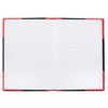 Idena 90368 Notebook A7, Pack of 6, Squared Notebook with
