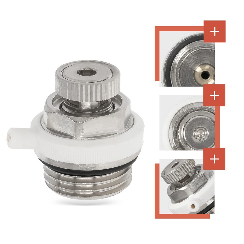 Hygroscopic Radiator Bleed Valve Heaters Automatic Bleeding Screw Maintenance-free Heater
