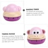 ABOOFAN 1Pc Cartoon Animal Kitchen Timer Practical Reminder for Cooking
