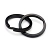 TUNUKE Ti Titanium Ring, Keychain, Key Ring, Key Hook, Carabiner,