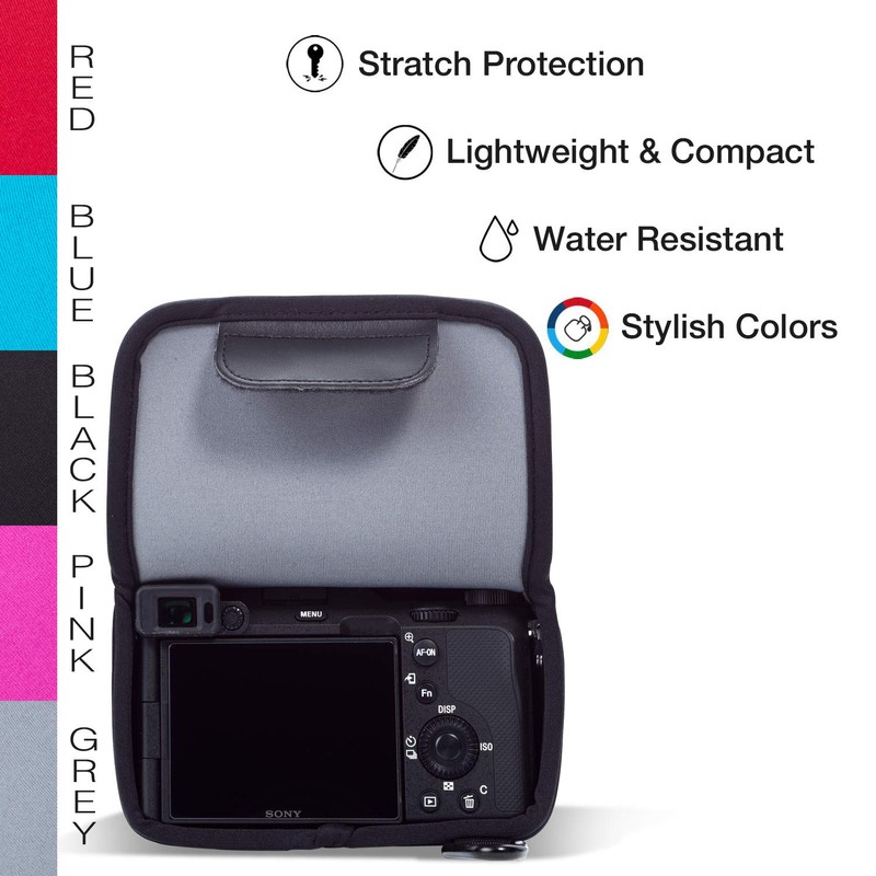 MegaGear MG1957 Ultra Light Neoprene Camera Case Compatible with Sony