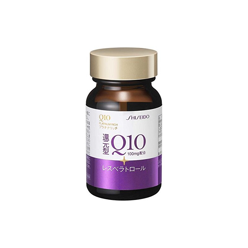 Shiseido Q10 Platinum Rich, 60 Tablets, Approx. 30 Day Supply