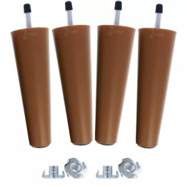 IKEA 6" Tapered Sofa Legs with M8 Hanger Bolt (Set of 4 ) Fits IKEA Furniture