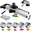 VEKAYA Mandoline Slicer, Mandoline Slicer for Kitchen, Adjustable Mandolin, Stainless