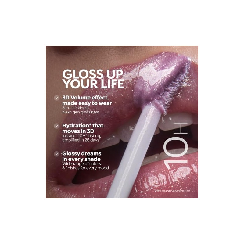 KIKO MILANO - Brillo de labios Hydra 3D (18 brillo