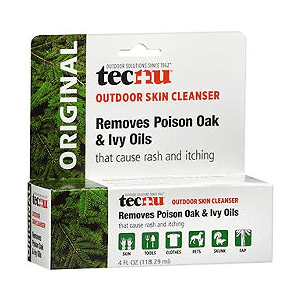 Tecnu Outdoor Skin Cleanser 4 oz (Pack of 3)