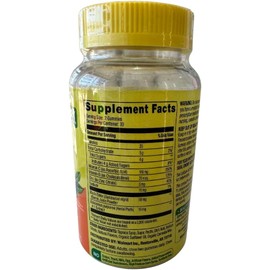 HAPPY STORE Gomitas Con Vitamina C, D y Zinc Para Adultos 60 Gummies Vegetarianas Con Saúco (Elderberry) Apoyo Al Sistema Inmunológico
