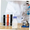 ABOOFAN 2pcs Reagent Bottles with Calibration Sample Sealing Containers Chemistry
