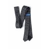 Wild Ties Rosetta Stone Black Microfiber Skinny Tie