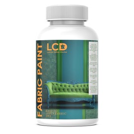 Carbusonic Fabric Paint - Dyes Fabric - Restore or Change Colour of Sofas Lampshades Blinds (Dark Green)