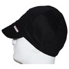 Comeaux Caps Single Sided Solid Black Welding Hat Size 6