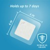 Nexcare Tegaderm + Pad Transparent Dressing, Absorbent Pad Wicks Fluid