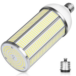 100W LED Corn Bulb, E26/E39 Mogul Base Lamp, 14000LM,5000K Daylight,AC85-265V, Replacement 400-500 Watt Metal Halide HID HPS CFL for Warehouse Parking Lot High Bay Light Fixture Garage Workshop
