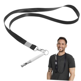 Mipcase 2Pcs Dog Training Whistle with Lanyard Sound Trainer for Positive Reinforcement for Barking Control Lightweight and Portable Suitable for Various Breeds