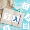 2 Inch Calligraphy Letter Stencils for Painting, 66 PCS Old