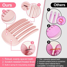 Hair Volume Clip for Fluffy Bangs, Wind Shaping Styling Comb for Men and Women, No Crease Hair Lifting Clips for a Puffy Lazy Hairstyle, Volumizing Root Lifting Comb for Natural Voluminous Look (1pc)