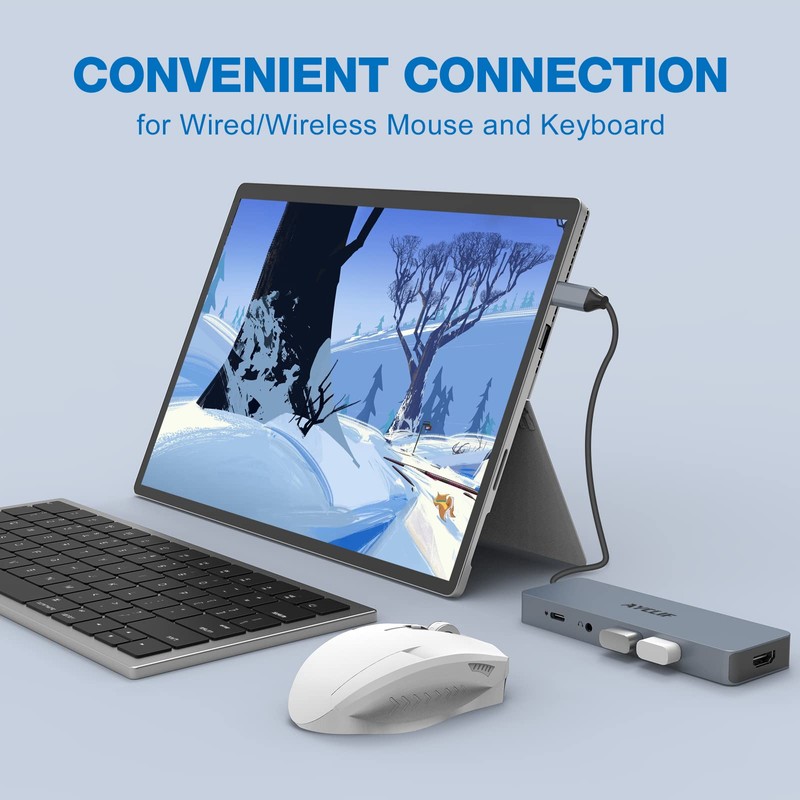 10 in 1 USB C Adapter, AYCLIF USB C Hub,