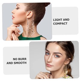 COHEALI 60pcs Earring Hooks Earring Making Accessories for Non-pierced for Craft Projects Elegant Clip Style for Jewelry Making