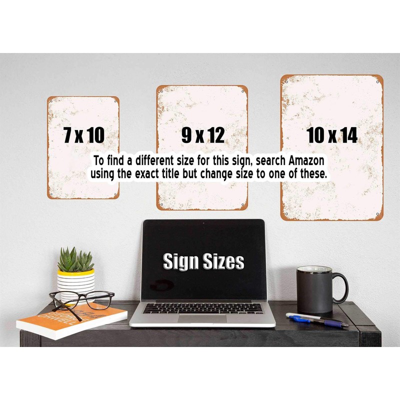 10 x 14 METAL SIGN - Answer Desk Rates -