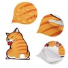 TOMALL 9.8'' Reflective Moving Tail Cat Sticker for Car Rear