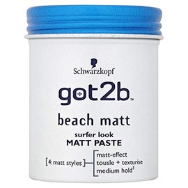 Schwarzkopf Got2b Beach Matte Paste, 100ml