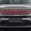 Carwiner Front Grille Grill Inserts Cover for 2022-2024 Jeep Compass