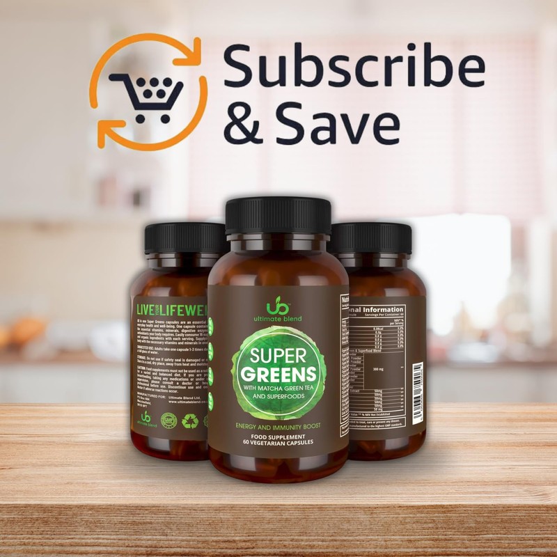 Ultimate Blend Ultimate Blend Super Greens with Matcha Green Tea