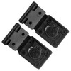 TOVOT 4PCS 2.5" Keyed Hasp Locks Door Hasp Latches Lock