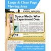 Tobegiga 4X Full Page Magnifying Glass for Reading, Lightweight Rectangular