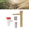 Quick Coupler Valve Key G3/4 Brass Efficient Garden Hose Underground