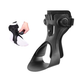 Ankle Foot Orthosis Brace for Foot Drop,AFO Ankle Brace Foot Up Stabilizer for Hemiplegia, Ankle Support Shoes Walking for Stroke Rehab Training at Home (S, LEFT)