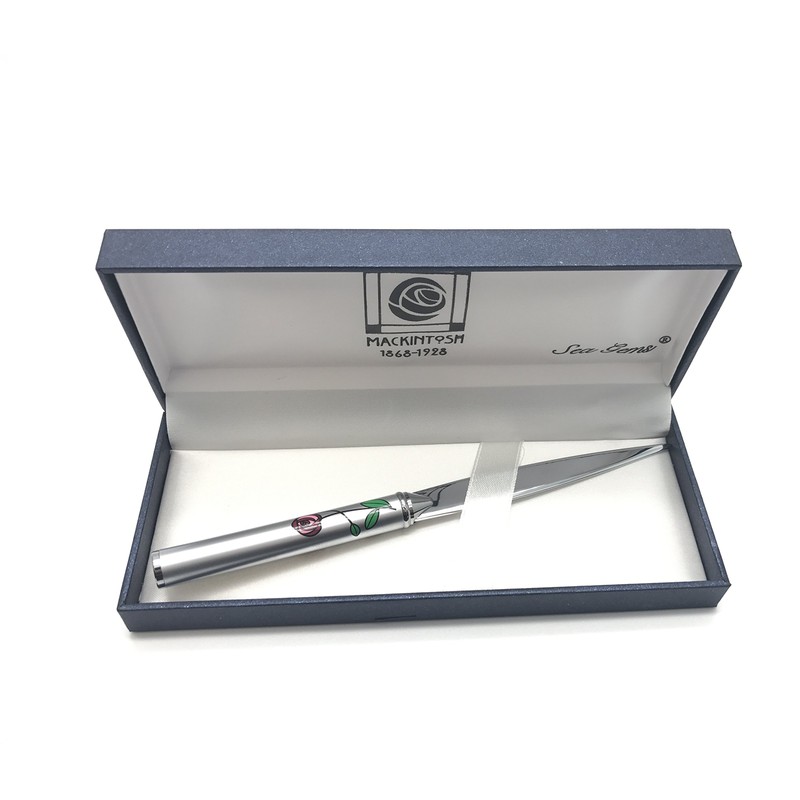 Ladies Gift Boxed Letter Opener - Charles Rennie Mackintosh Red