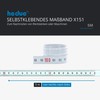 hedue® selbstklebendes Maßband 5 m X151 - Massband selbstklebend,von rechts