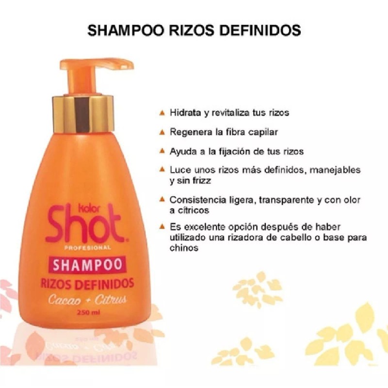 Kolor Shot Kit Tratamiento Y Shampoo Rizos Definidos Kolor Shot