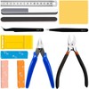 Yauhar 15Pcs Modeler Basic Tools for Gundam, Hobby Building Tools
