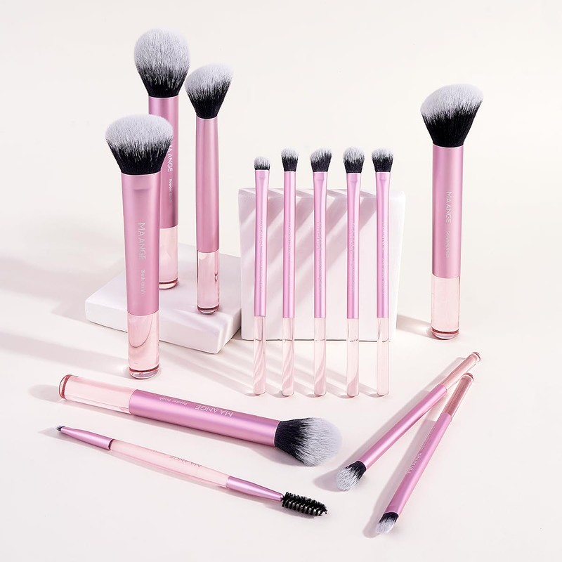 MAANGE 13 PCS Makeup Brushes Professional Make Up Brushes Premium