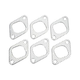 MAX COOL 6PCS/Set Steel Exhaust Manifold Gaskets Replacement Suitable for GQ GU Nissan Patrol 4.2LT TB42 TD42