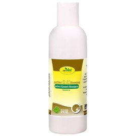 cdVet Naturprodukte Camel Shampoo Concentrate 200 ml - Camel - Care Shampoo - Sensitive Skin - Nourishes the Skin + Gives the Fur Shine - Prevents Dandruff Formation - Regreasing Effect -
